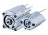 SMC Pneumatic Compact Cylinder - 12mm Bore, 10mm Stroke, CQ2 Series, Double Acting