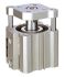 SMC Pneumatic Compact Cylinder - 20mm Bore, 40mm Stroke, CQM Series, Double Acting