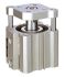 SMC Pneumatic Compact Cylinder - 32mm Bore, 75mm Stroke, CQM Series, Double Acting