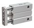 SMC Pneumatic Guided Cylinder - 10mm Bore, 10mm Stroke, MGJ Series, Double Acting