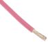 RS PRO Pink 0.08 mm² Hook Up Wire, 28 AWG, 7/0.12 mm, 100m, PTFE Insulation