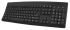 Ceratech Wired PS/2, USB Keyboard, QWERTY (Arabic), Black
