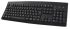Ceratech Wired PS/2, USB Keyboard, QWERTY (Spain), Black