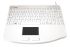 Ceratech Wired USB Medical Touchpad Keyboard, QWERTY (UK), White