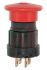 Honeywell 87940 Series Red Emergency Stop Push Button, 2NO, 22mm Cutout, Panel Mount, IP67