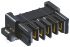 FunctionMAX FX30B sorozatú Hirose Nyák - Nyák NYÁK aljzat, távolság: 3.81mm, 5 érintkezős, 1 soros, Derékszögű,
