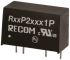 Recom R05P DC-DC Converter, ±12V dc/ ±85mA Output, 4.5 → 5.5 V dc Input, 2W, Through Hole, +90°C Max Temp -40°C