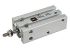 SMC Pneumatic Compact Cylinder - 10mm Bore, 10mm Stroke, CU Series, Double Acting