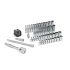 GearWrench 51-Piece Imperial, Metric 1/4 in Deep Socket/Standard Socket Set with Ratchet, 6 point