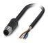 Phoenix Contact Male 4 way M12 to Sensor Actuator Cable, 2m