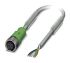 Phoenix Contact Straight Female 5 way M12 to Sensor Actuator Cable, 5m