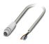 Phoenix Contact Male 4 way M8 to Sensor Actuator Cable, 10m
