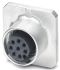 Phoenix Contact Circular Connector, 8 Contacts, Front Mount, M12 Connector, Socket, Male, IP20, SACC Series