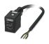 Phoenix Contact Érzékelő-működtető kábel, DIN 43650 B alakú - 3 érintkező, 24 V DC, 1 A, 1.5m