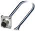 Phoenix Contact Female 4 way M12 to Sensor Actuator Cable, 500mm