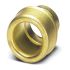 Phoenix Contact WP-SC BRASS WP PVC 10 Series End Sleeve Conduit Fitting, Brass 10mm nominal size