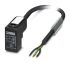 Phoenix Contact 3 way DIN 43650 Form C to Sensor Actuator Cable, 3m