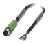 Phoenix Contact Male 6 way M8 to Sensor Actuator Cable, 3m