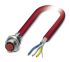 Phoenix Contact Érzékelő-működtető kábel, M12 - 4 érintkező, 250 V, 4 A, 1m