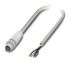 Phoenix Contact Male 4 way M8 to Sensor Actuator Cable, 5m