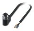 Phoenix Contact Male 4 way M12 to Female Sensor Actuator Cable, 10m