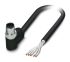 Phoenix Contact Male 5 way M12 to Sensor Actuator Cable, 10m