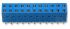 Amphenol Communications Solutions Dubox serien 76342, 2.54mm Afstand med 2 Rækker 14-Polet Retvinklet IDC-stik Lodde