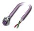 Phoenix Contact Female 2 way M12 to Bus Cable, 500mm