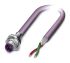 Phoenix Contact Male 2 way M12 to Bus Cable, 1m