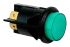 Interruptor de Botón Pulsador IP65, DPDT, Montaje en Panel, Enclavamiento, Iluminado, 16 A