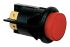 Arcolectric Double Pole Double Throw (DPDT) Latching Red LED Push Button Switch, IP65, 25 (Dia.)mm, Panel Mount, 250V ac