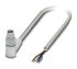 Phoenix Contact Male 4 way M8 to Sensor Actuator Cable, 1.5m