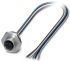 Phoenix Contact Female 8 way M12 to Sensor Actuator Cable, 500mm