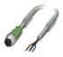 Phoenix Contact Male 3 way M12 to Sensor Actuator Cable, 1.5m