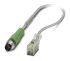 Phoenix Contact Male 2 way M8 to Festo ZC Sensor Actuator Cable, 3m