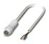 Phoenix Contact Male 4 way M12 to Sensor Actuator Cable, 10m