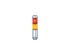 Patlite MPS LED Signalturm 2-stufig mehrfarbig LED Rot/Gelb + Dauer 125mm Multifunktion