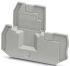 Phoenix Contact D-UTT 2.5/4 Series End Cover for Use with DIN Rail Terminal Blocks