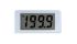 Lascar Akkumulátor feszültségmérő, LCD Csak számjegyek, 3.5-számjegyes, DC, 0°C → +50°C 3,5 → 7,0 V dc