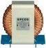 EPCOS 2.8 mH ±30% Ferrite Power Line Choke, Max SRF:10kHz, 10A Idc, 12.5mΩ Rdc 250 V ac, B82725S