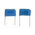 Cornell-Dubilier RC Capacitor 250nF 150Ω Tolerance ±20% 250 V ac, 600 V dc 1-way Through Hole Q Series