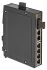 Switch Ethernet non gestito HARTING 6 porte RJ45, 10/100Mbit/s, montaggio Guida DIN
