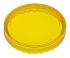 Jelzőlámpalencse nyomógombhoz Sárga, Hengeres-lapos, használható: (04 sorozatú nyomógomb)-val