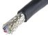 Alpha Wire Twisted Pair Data Cable, 1 Pairs, 0.35 mm², 1 Cores, 22 AWG, Screened, 30m, Black Sheath