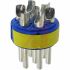 Amphenol Industrial Male Connector Insert size 24 7 Way for use with 97 Series Standard Cylindrical Connectors