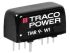 TRACOPOWER DC-DC átalakító, KI: 15V dc, 600mA / 9W, BE: 9 → 36 V DC