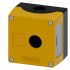 西门子 单孔塑料按钮盒, Φ22mm孔径, 黄色, 85mmx85mmx64mm, 3SU1801-0AA00-0AB2