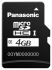 Panasonic Micro SDHC Micro SD Karte 4 GB Class 2 Industrieausführung, MLC