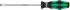 Wera Slotted  Screwdriver, 7 mm Tip, 150 mm Blade, 255 mm Overall