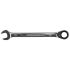 Bahco Ratchet Spanner, 15mm, Metric, Double Ended, 200 mm Overall